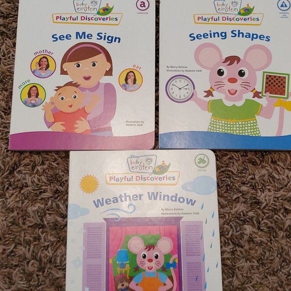 Baby Einstein books, set of 5 - Picture 3 of 9